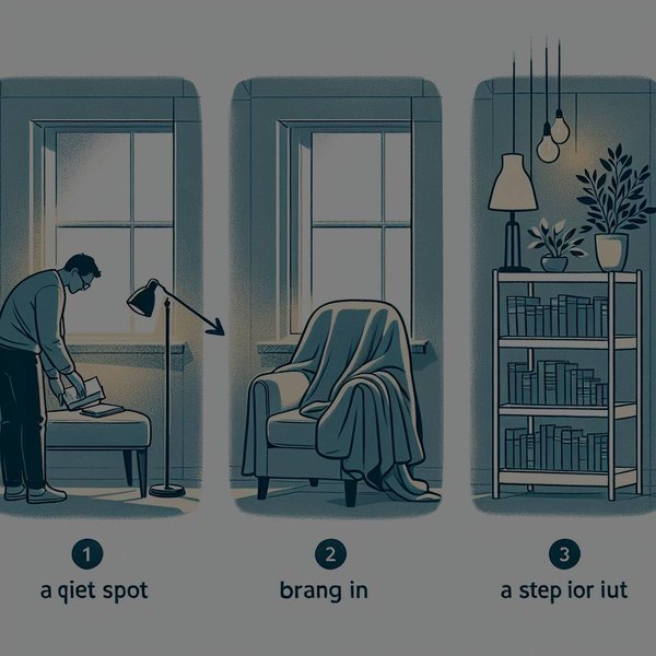 ¿Cuáles son los pasos para crear un rincón de lectura cómodo en casa?